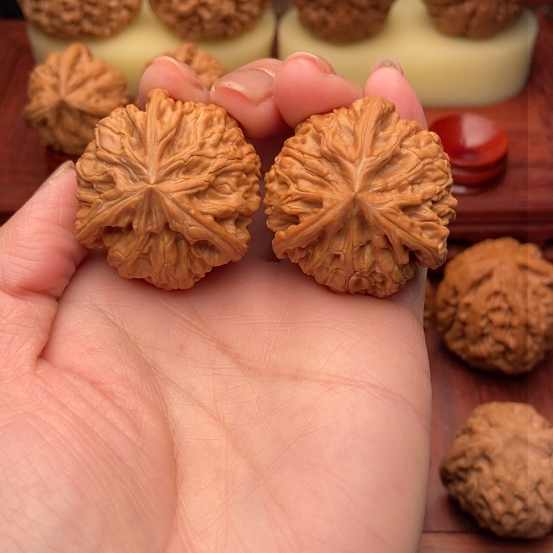 桃核把件海***叔御龙粗筋三棱37