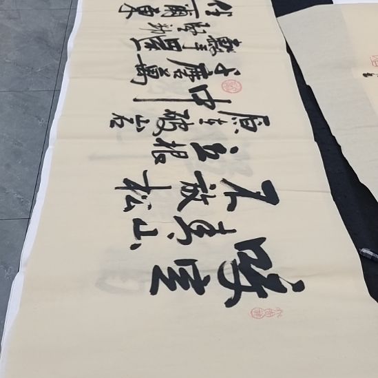 翰墨白武坤老师作品一副