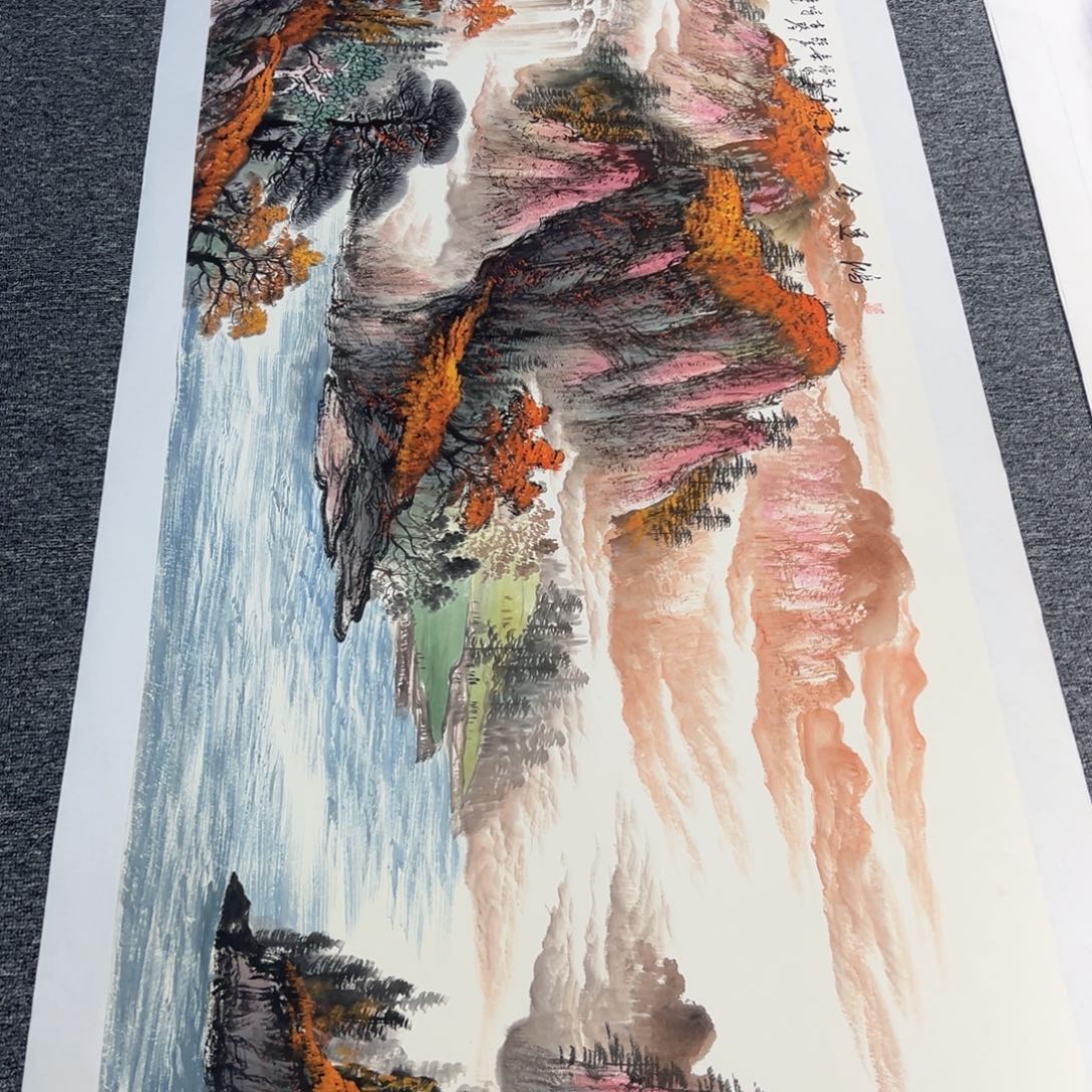 手绘作品今天这忙卖赚钱吗