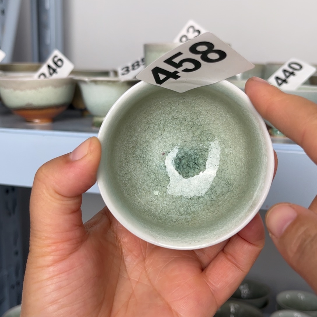 瓷杯子微瑕我们观山观水观自在