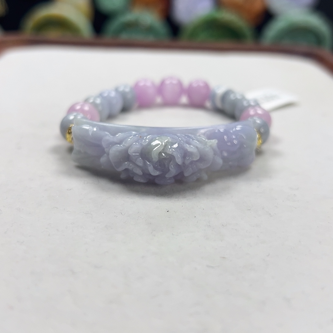 翡翠未镶嵌手链手牌