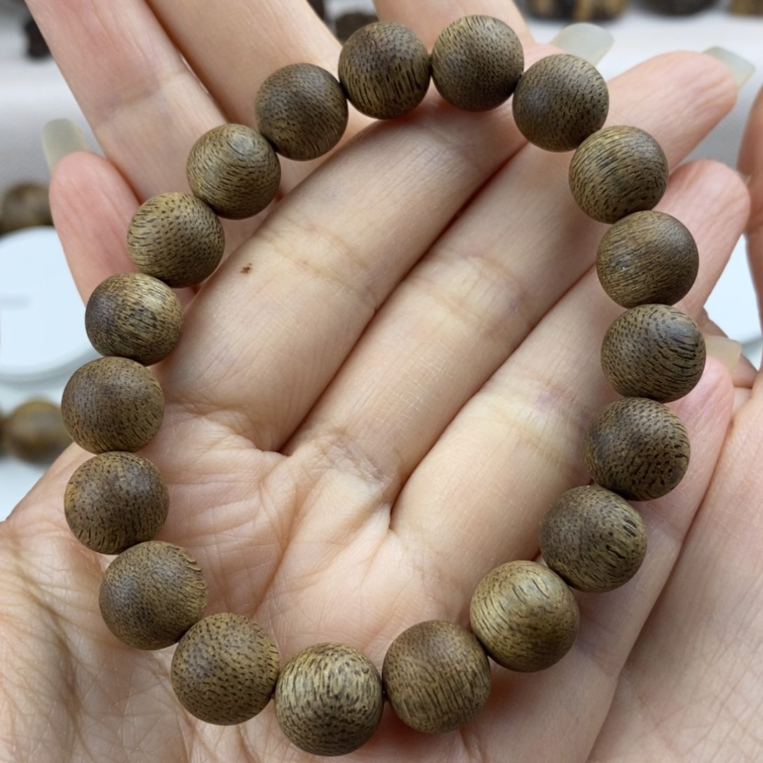 沉香手串憨*哥越南富森红土