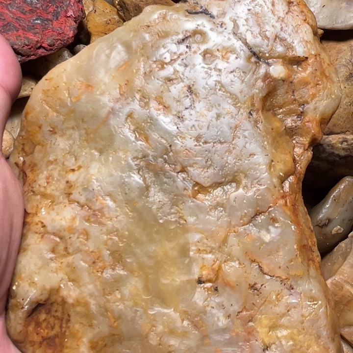 田黄石636克昌化田黄石