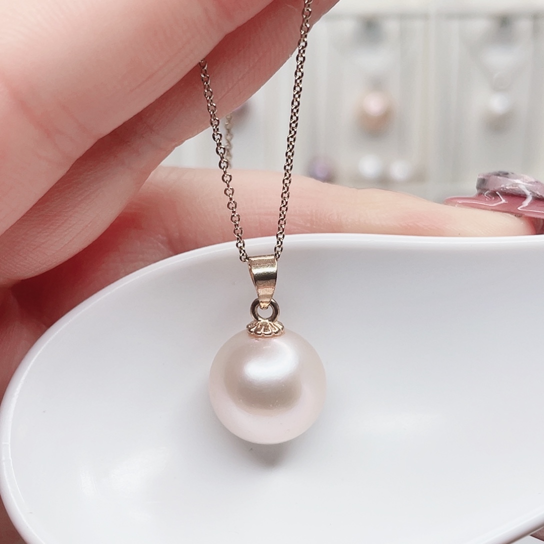 合金吊坠(赠链)淡水珍珠