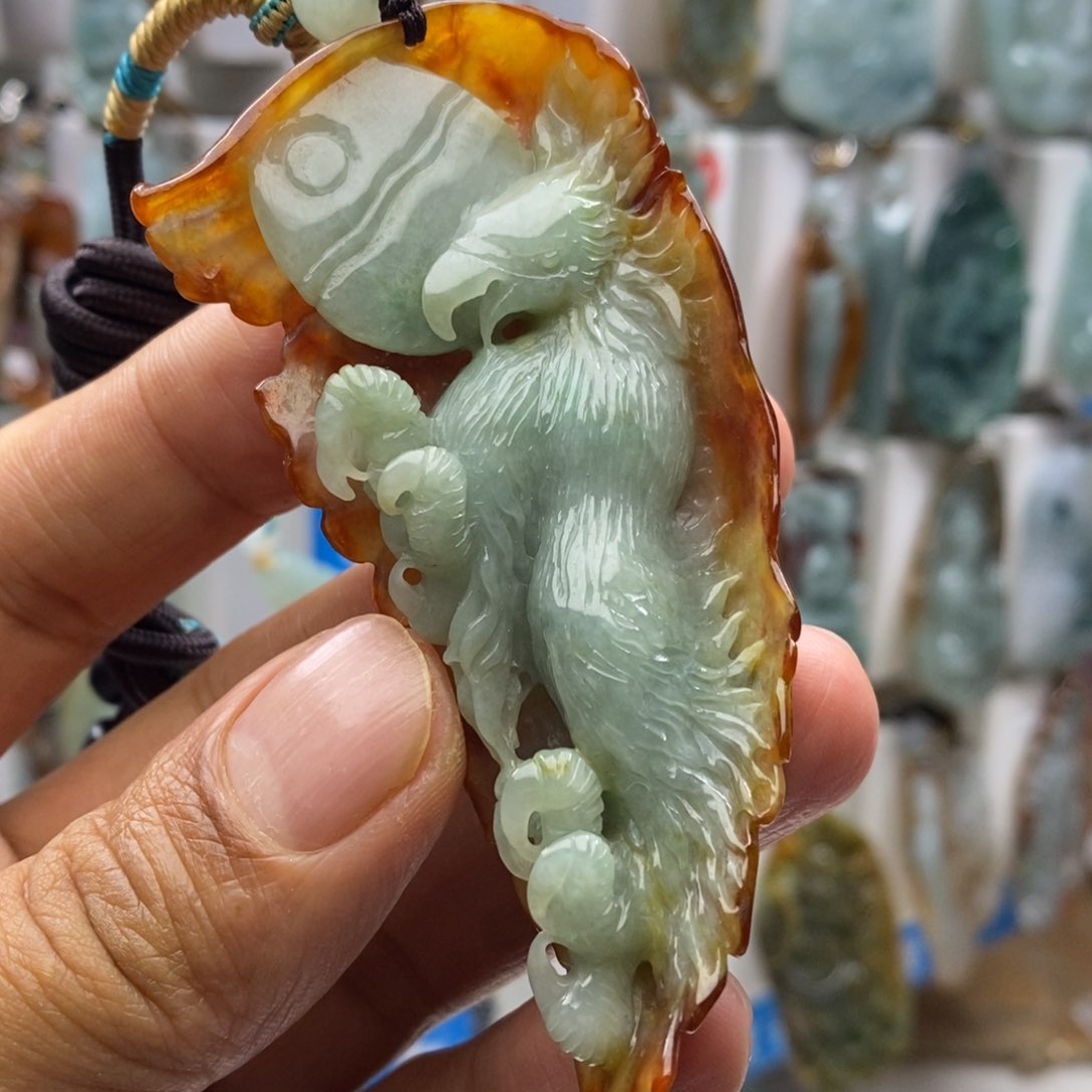 翡翠颈饰未镶嵌英