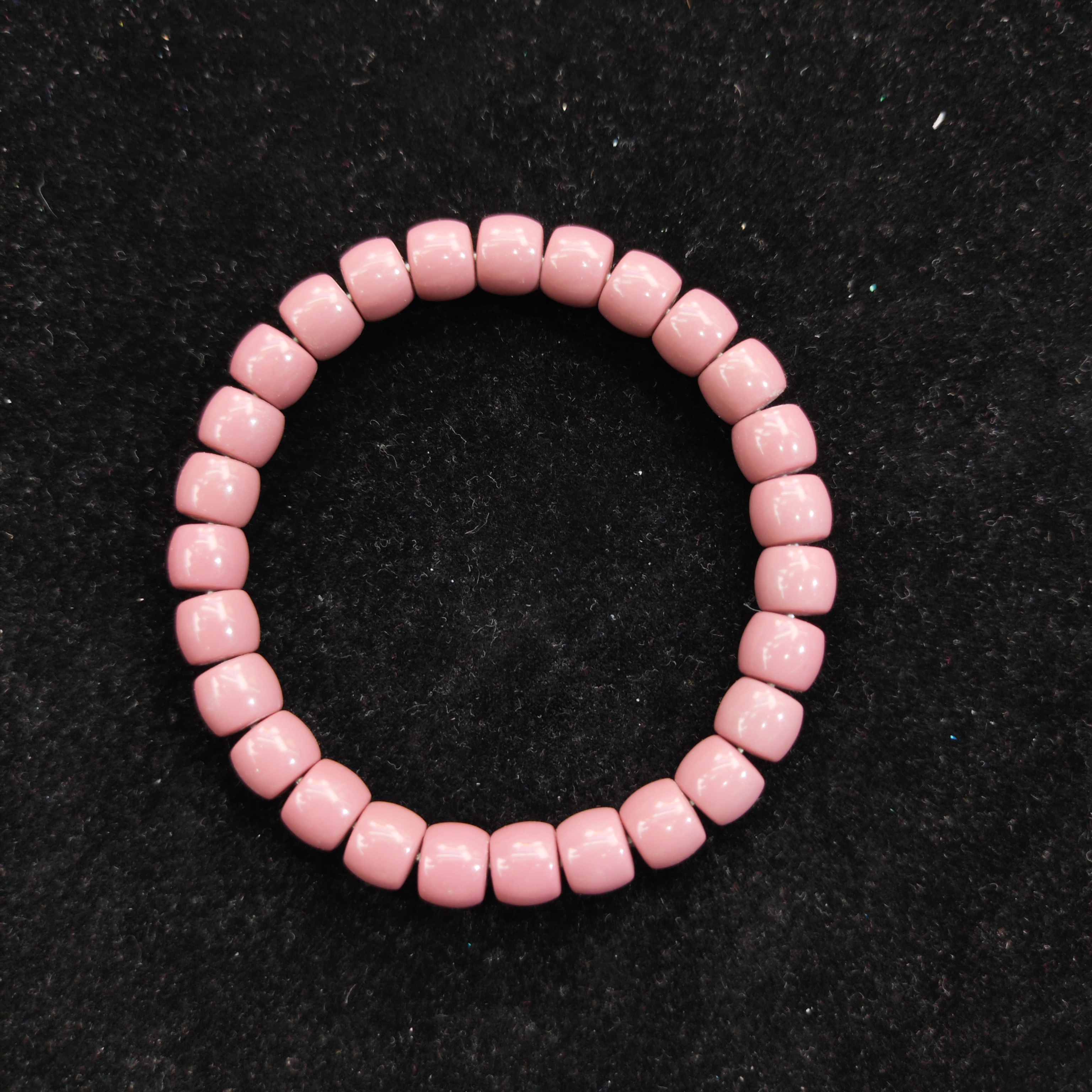 精品樱花粉直切手链8mm（多样性发货）