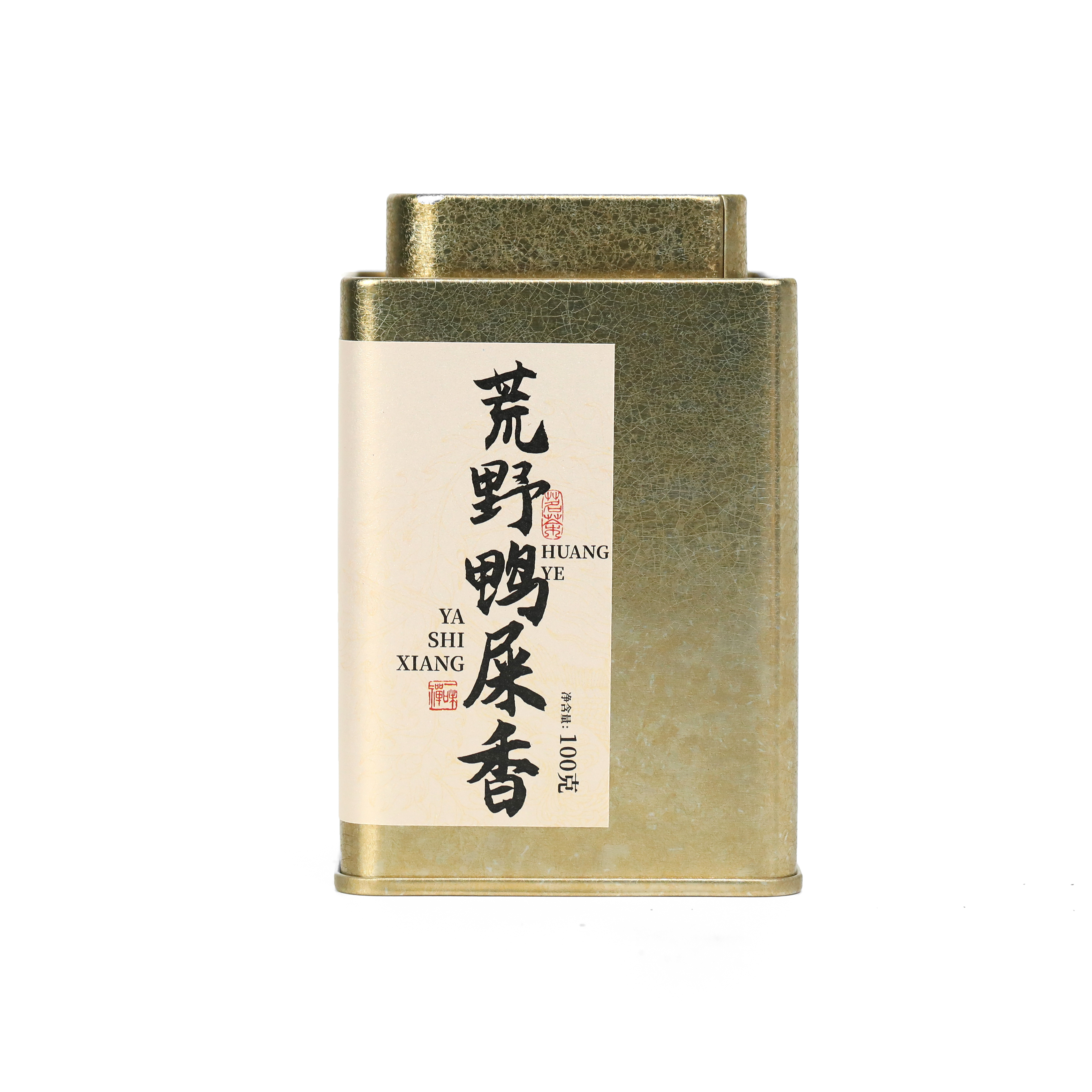 荒野鸭屎香/2025年正宗潮州凤凰单丛高香100g/罐乌龙茶单枞茶茶叶