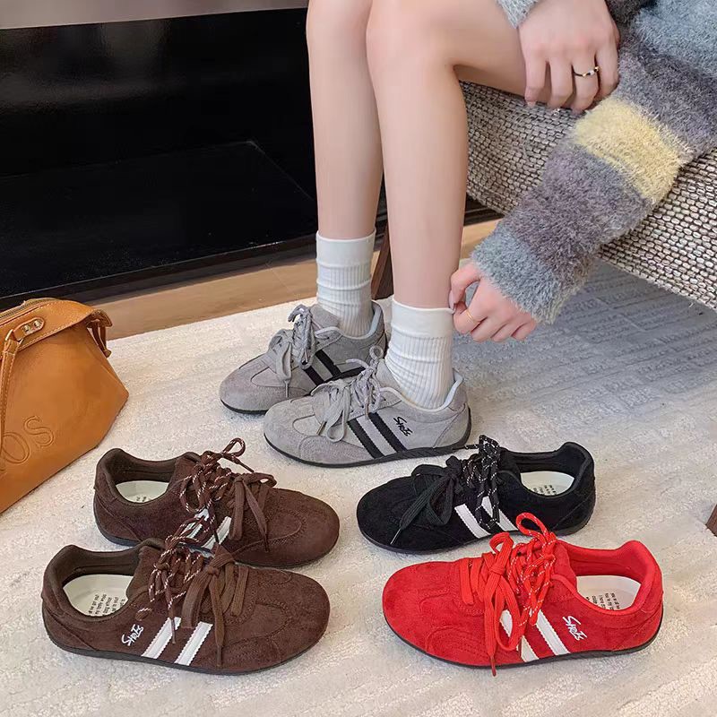 【运费险】2025新款德训鞋四季通用春秋季女鞋系带 