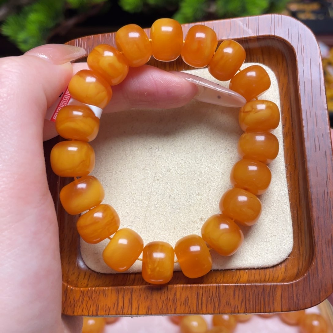 蜜蜡手链未镶嵌手串