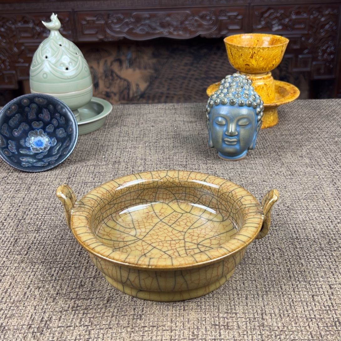 瓷片陶瓷艺术瓷器摆件