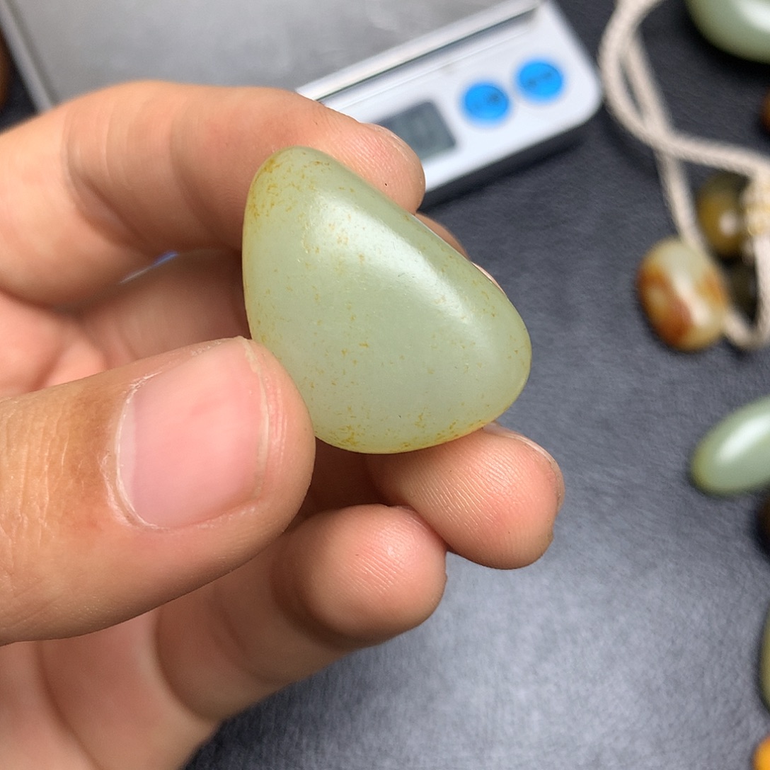 和田玉未镶嵌摆件