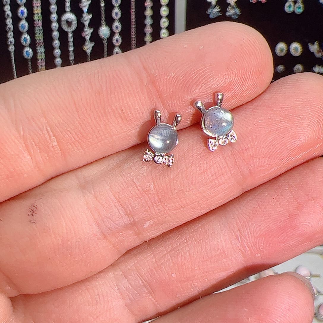 紫晶珠宝半成品银S925镶嵌