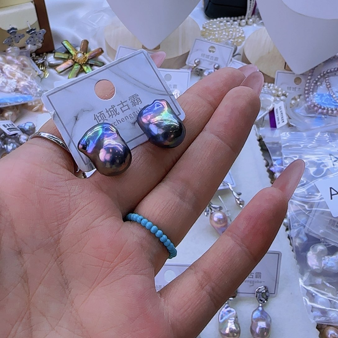 银S925镶嵌淡水珍珠项链定制592岚*妹