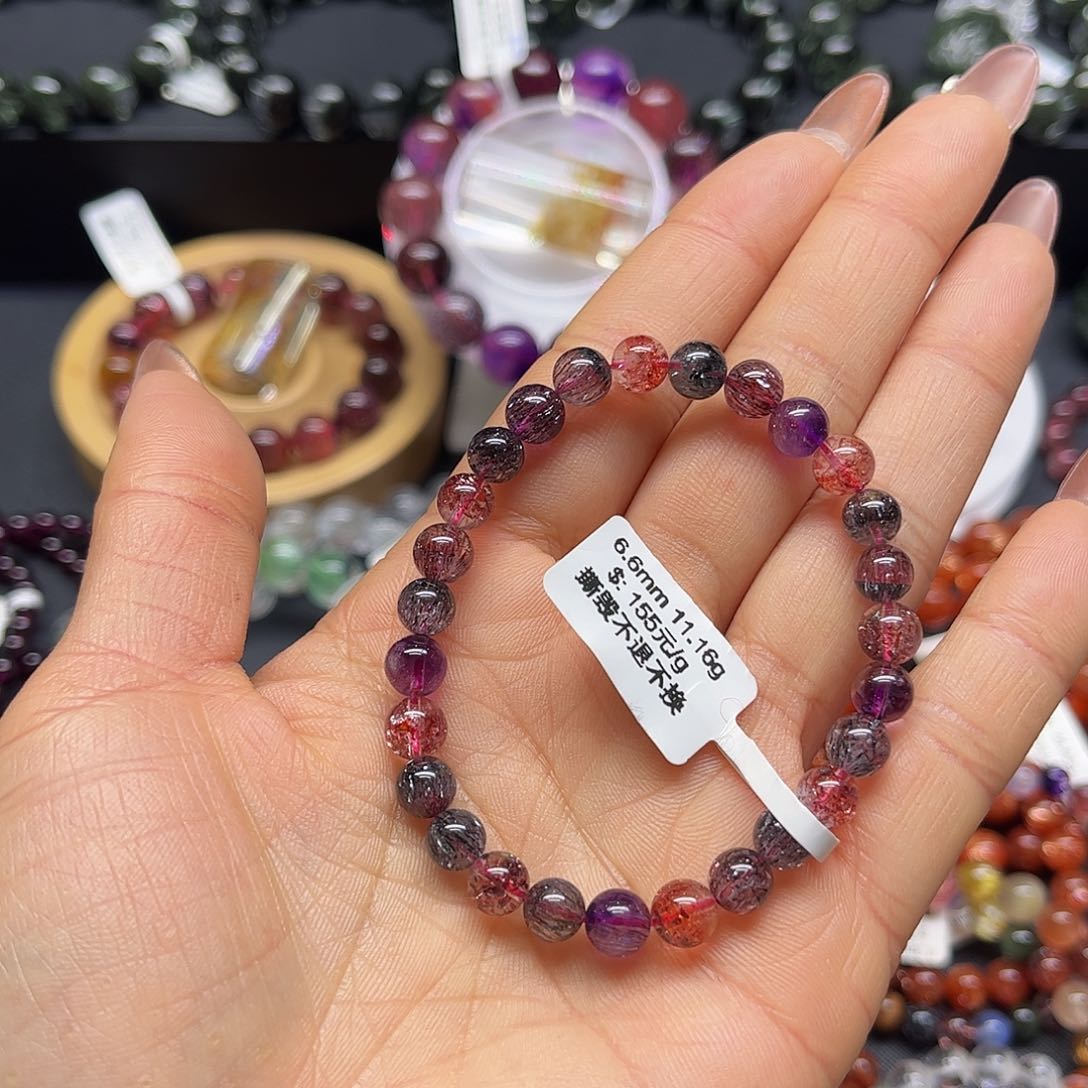 水晶手链未镶嵌手链