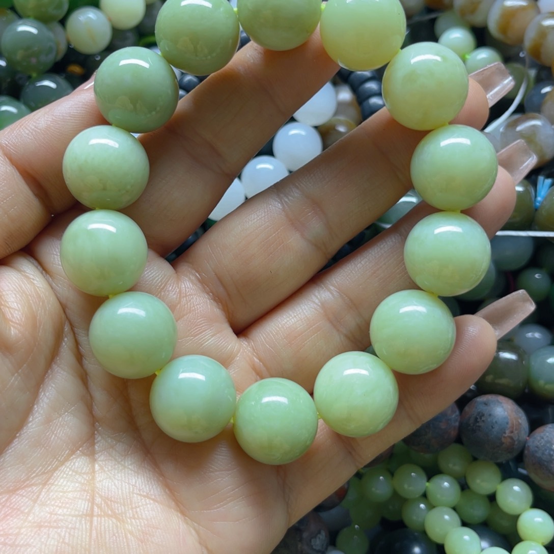 和田玉手链未镶嵌