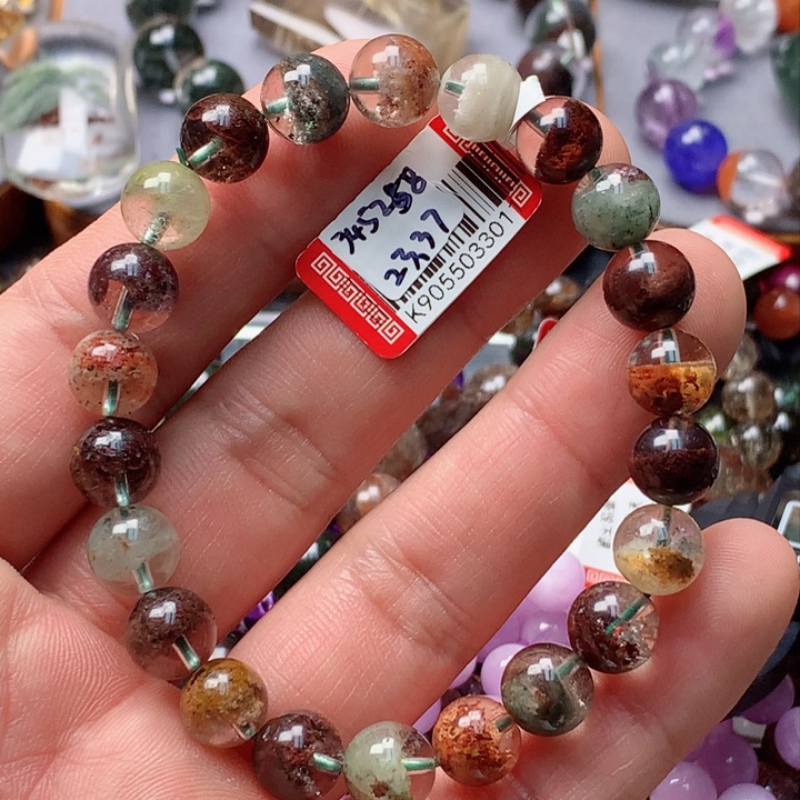 水晶手串未镶嵌天然