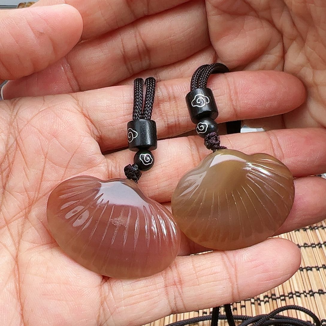 玛瑙/玉髓珠宝半成品未镶嵌随机2发一