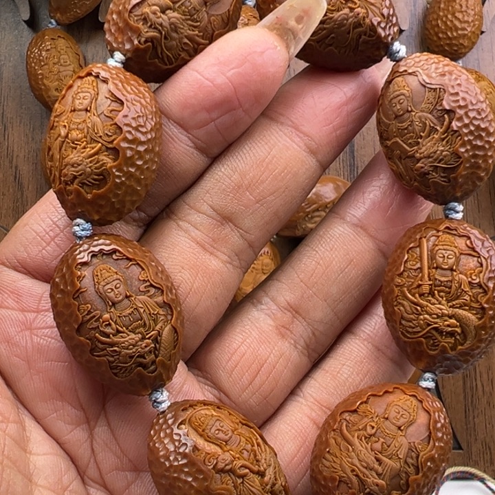 手串/手链橄榄核2.2九龙观音
