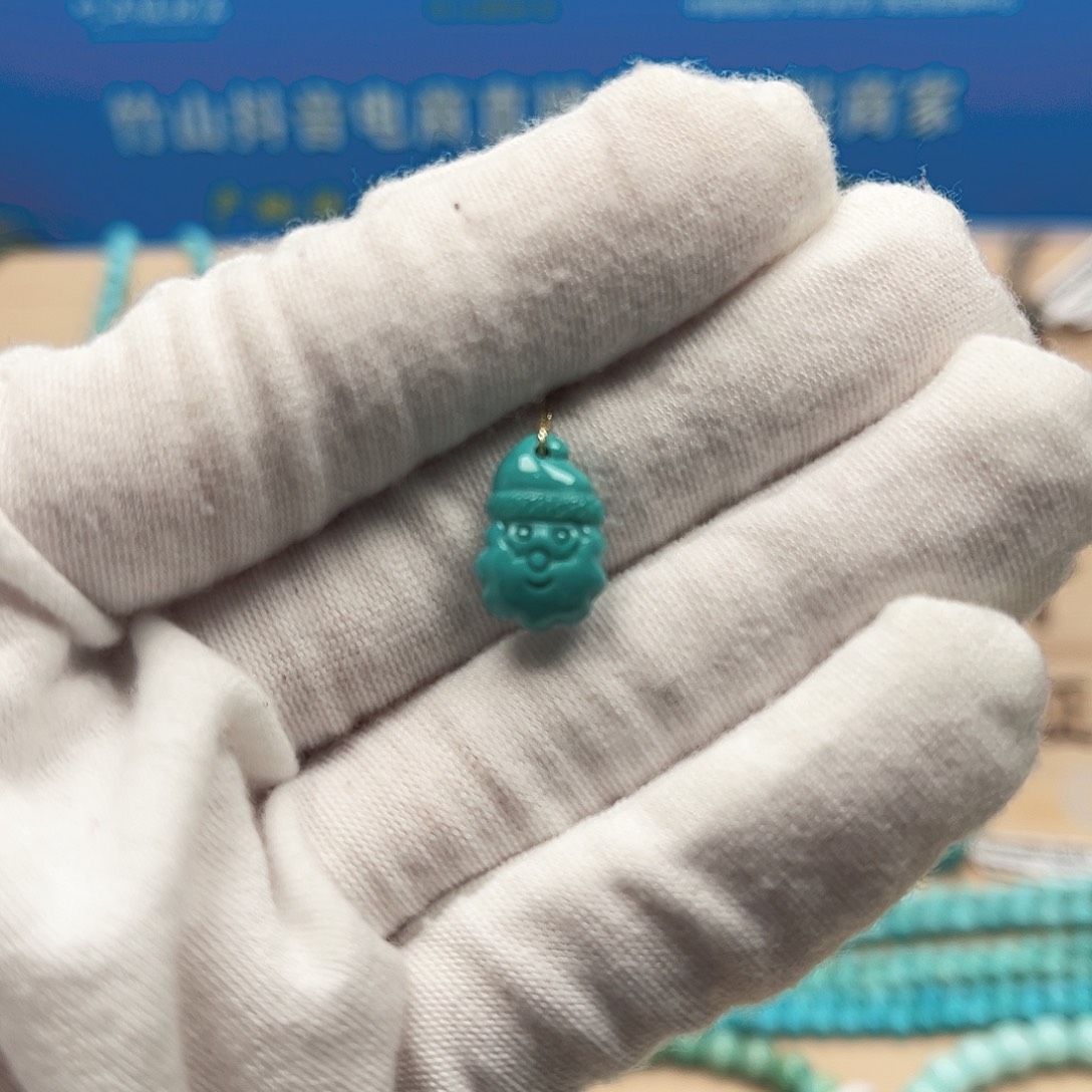 绿松石雕刻未镶嵌