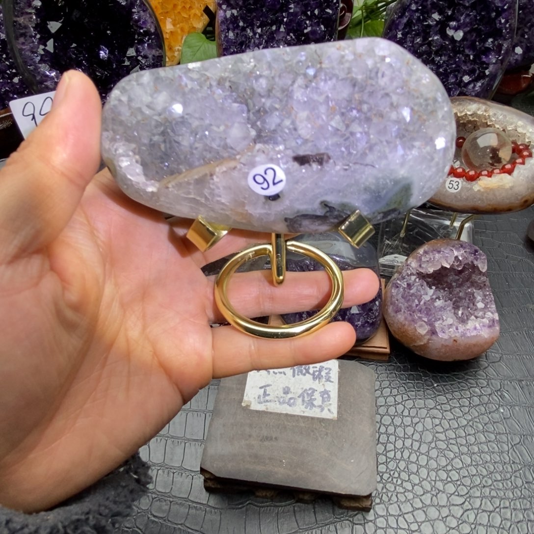 未镶嵌大型摆件（非配饰）紫晶