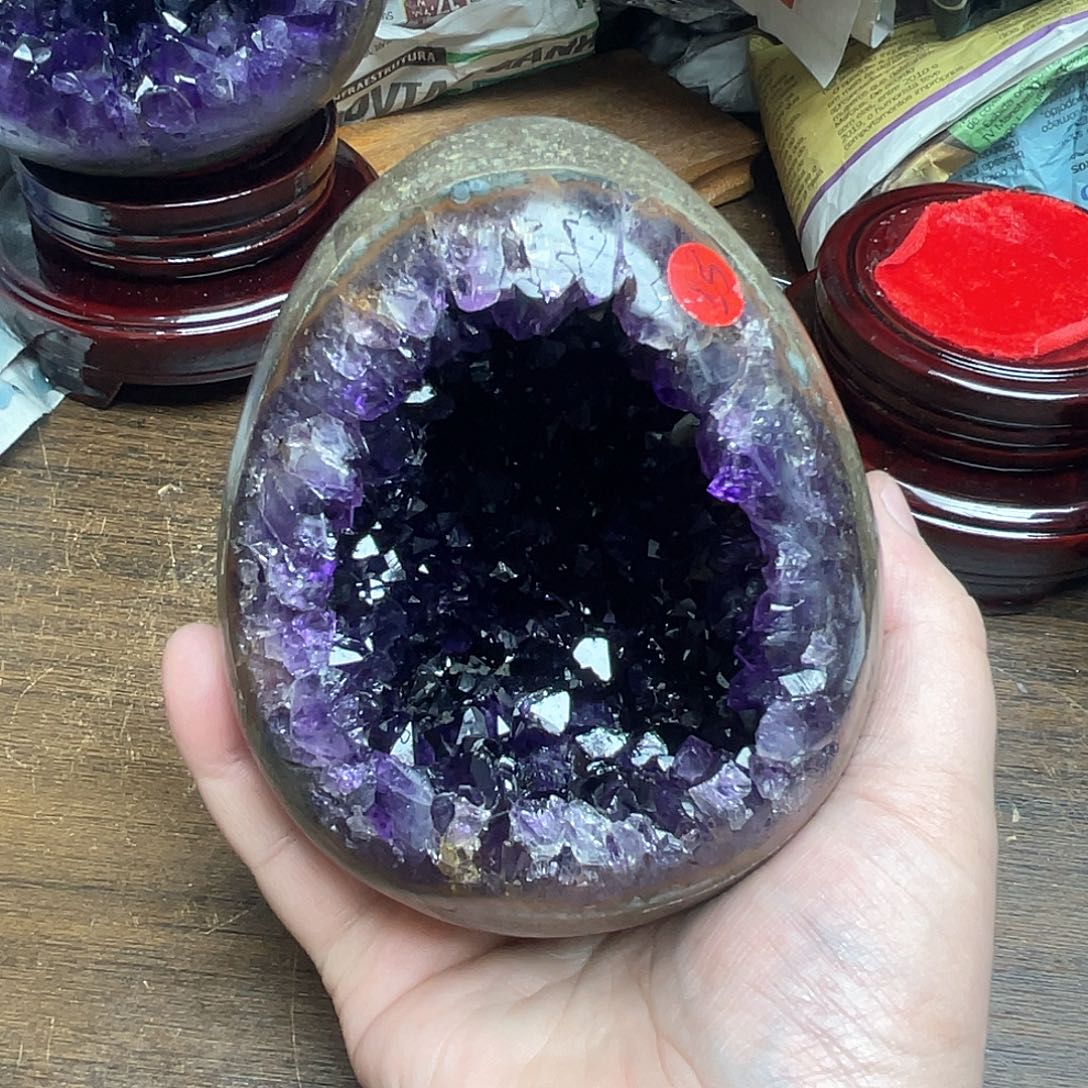 紫晶大型摆件（非配饰）未镶嵌穿****神