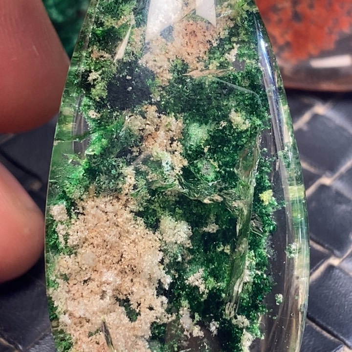 水晶颈饰未镶嵌水晶挂坠