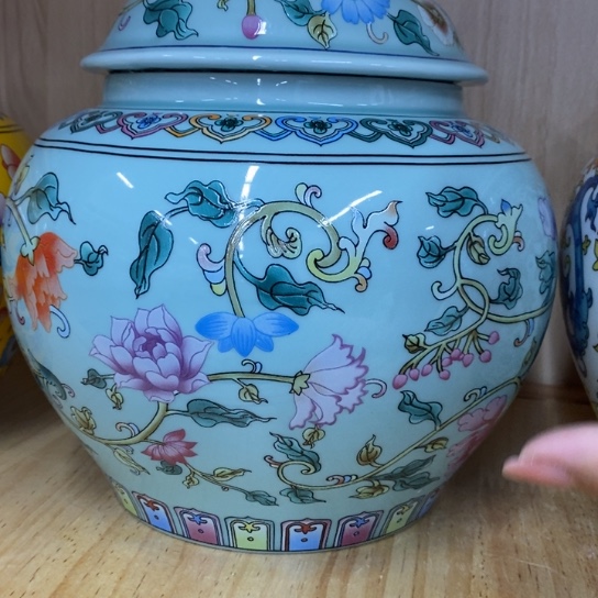 瓷片陶瓷茶叶罐密封罐