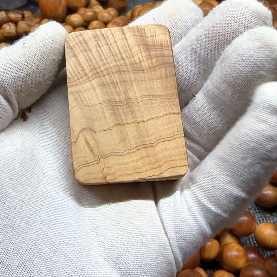 柏木烫****猫崖柏平安牌高货