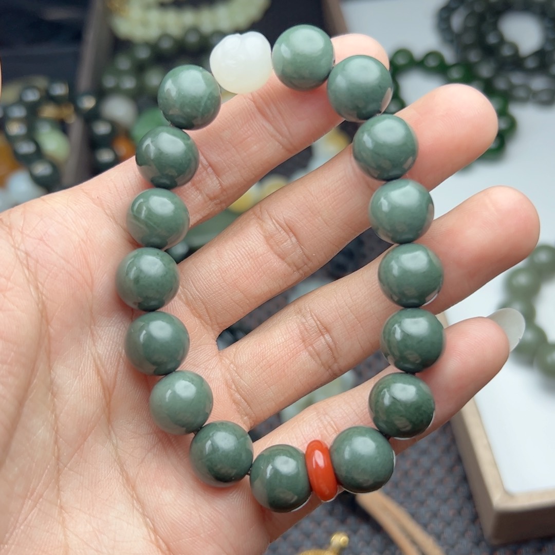 和田玉挂件未镶嵌手串