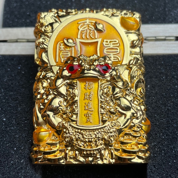 Zippo打火机重甲金蟾DY9902TF