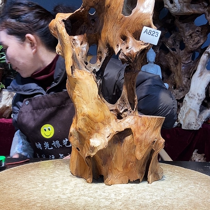 梧****术823。红杉根随行根艺