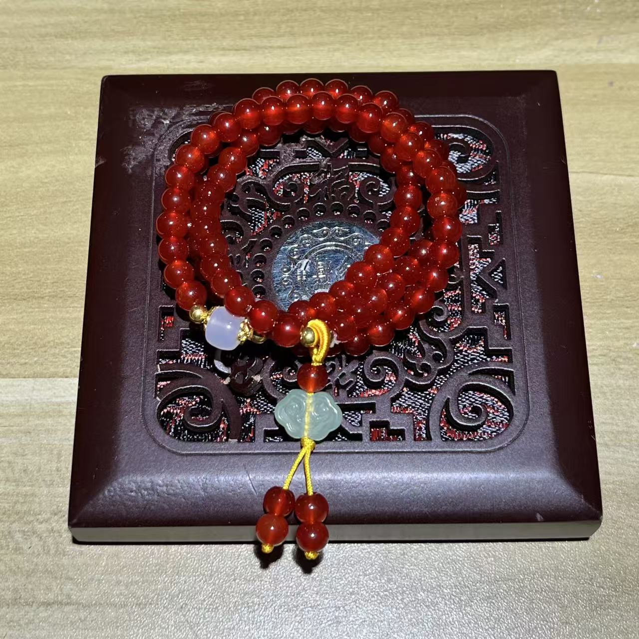 精品手串双圈 （无礼盒）QS-6103