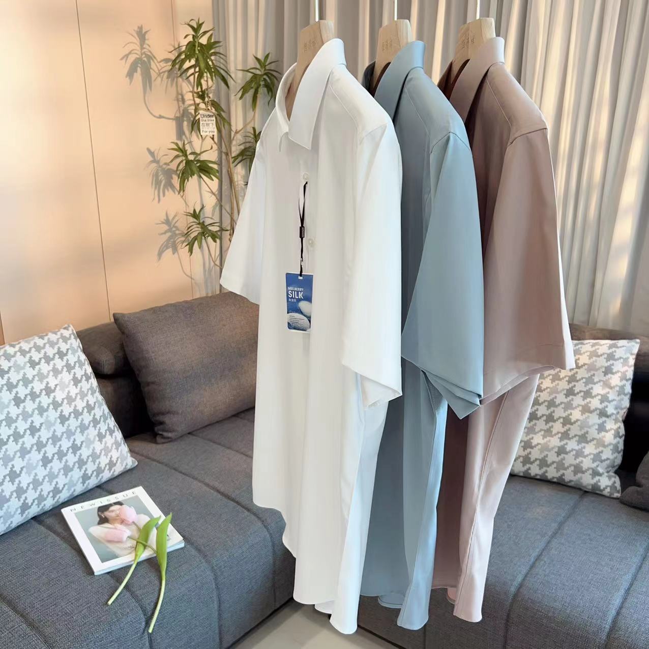  【美姐说】男士短袖衬衫140002