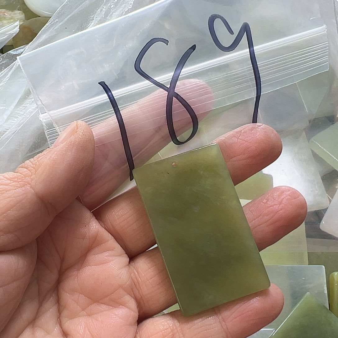 蛇纹石玉颈饰未镶嵌馨*189