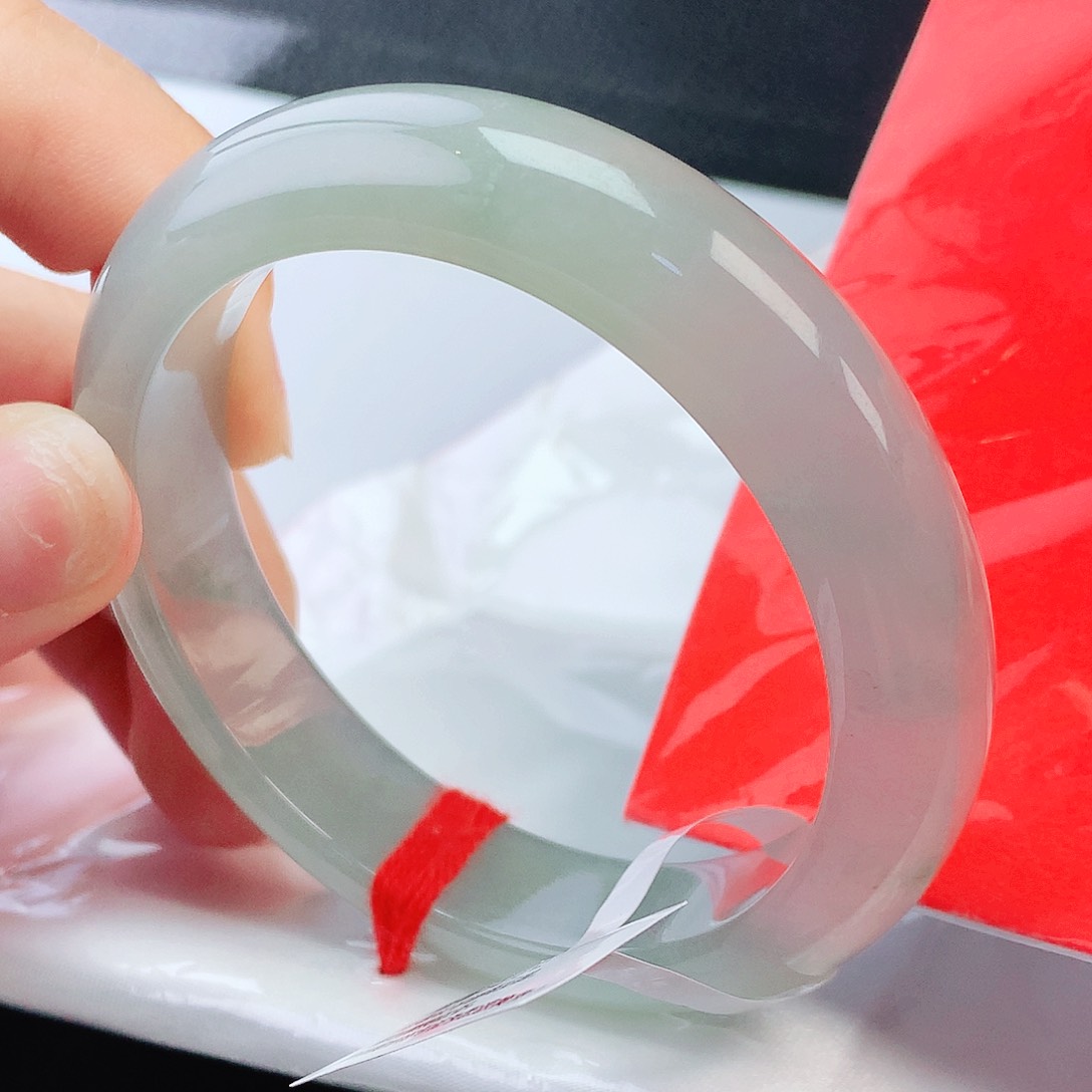 未镶嵌手镯翡翠54圈