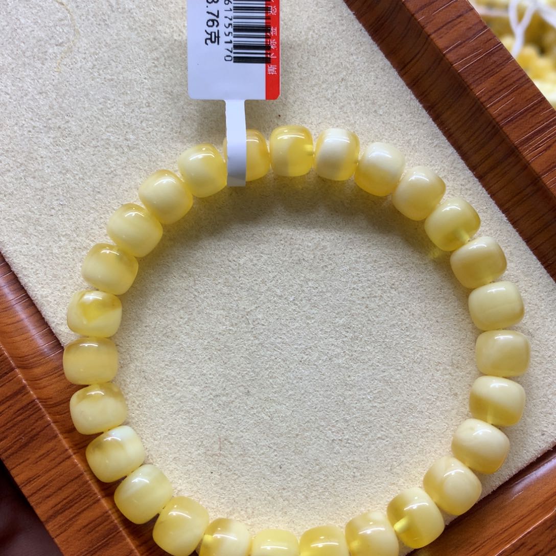 蜜蜡手链未镶嵌蜜蜡