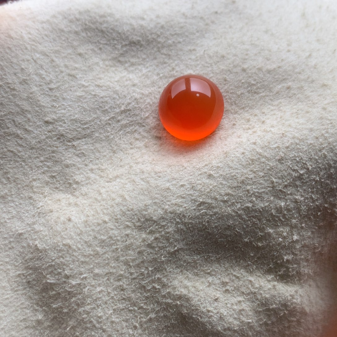 南红玛瑙未镶嵌保山天然原矿南红冰红戒面