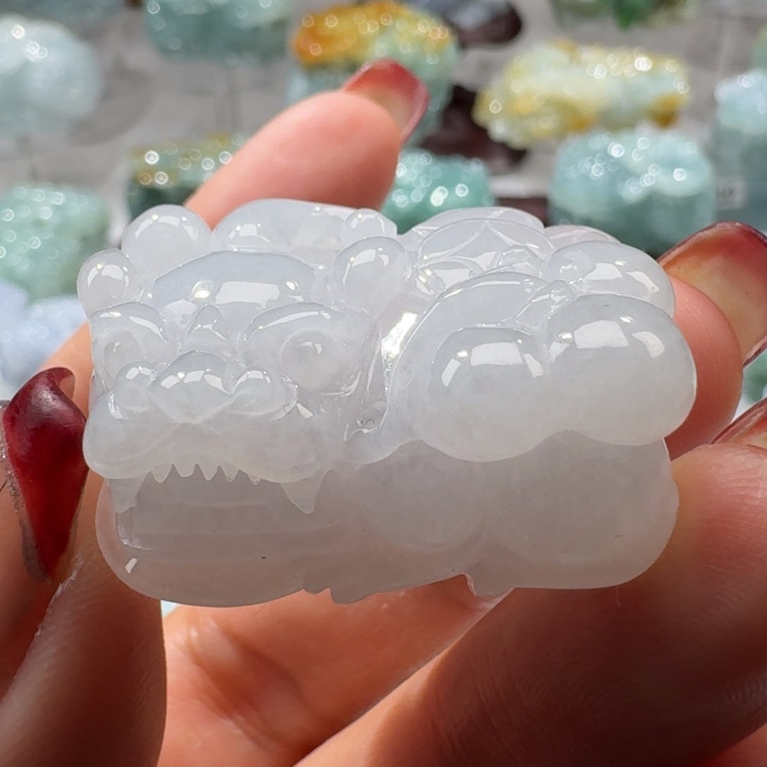 定制翡翠未镶嵌貔貅