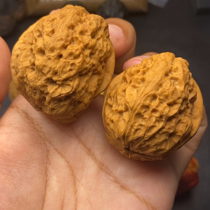 把件文玩核桃42尺金蟾王