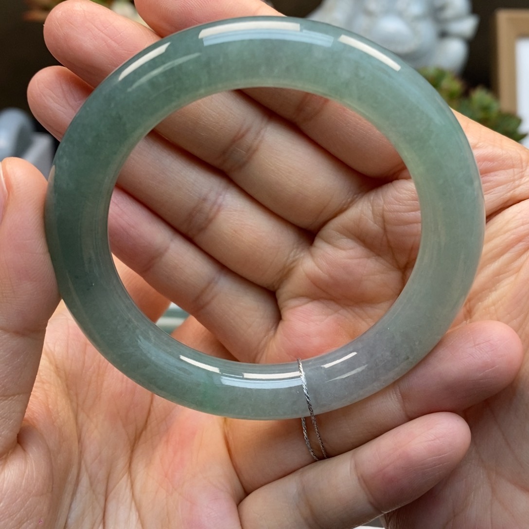 翡翠未镶嵌手镯天然