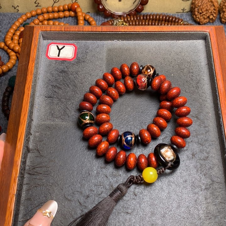 星月菩提吊坠菩提