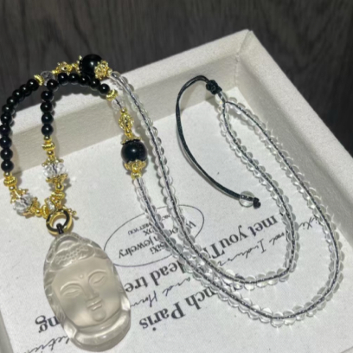 YI芝Crystal手作水晶单拍补运链接3米