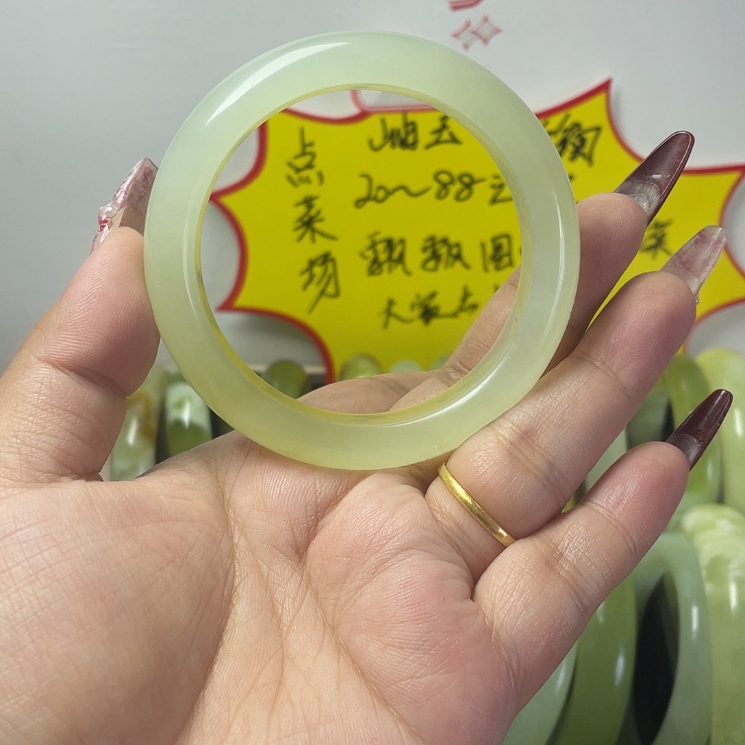 蛇纹石玉合金手镯