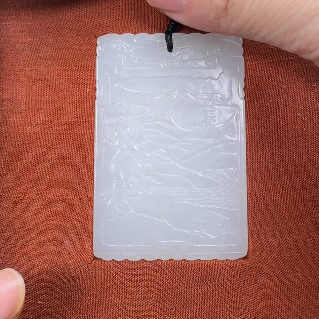 未镶嵌和田玉挂件