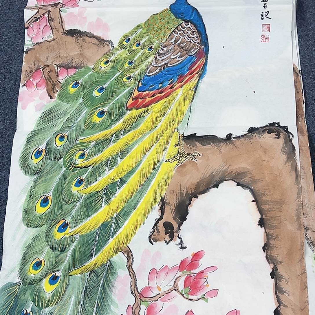 国画事事顺心如意万事如意