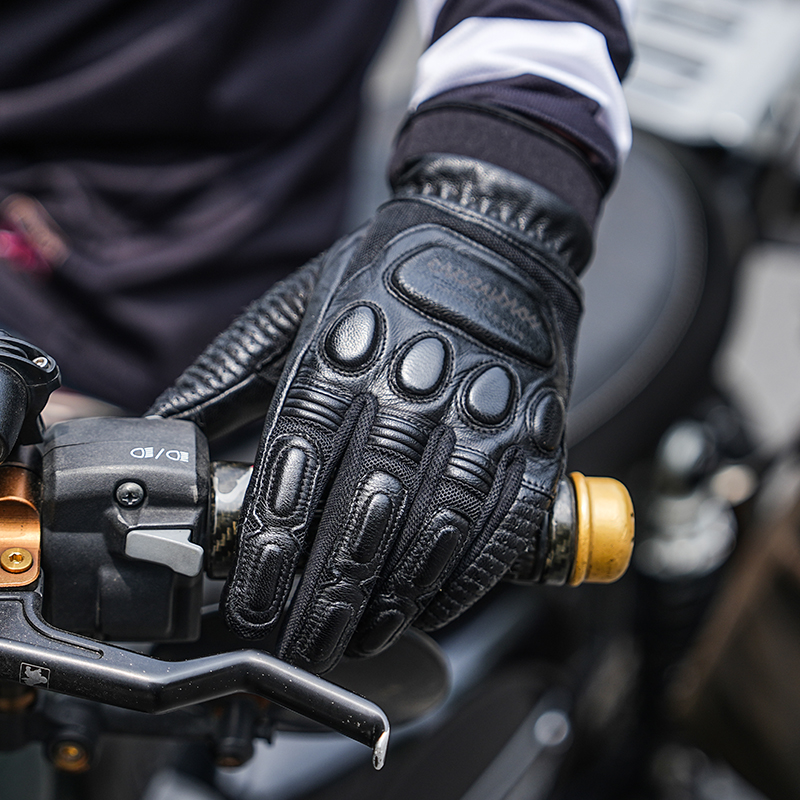 UGLYBROS/丑兄弟摩托车骑行手套机车复古防摔触屏透气春秋夏季男