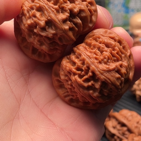 知***乐核桃手串/手链秦岭文玩核桃基地