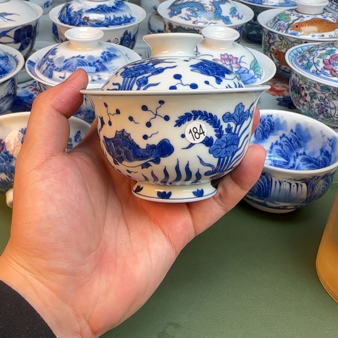 彦祖纯手工手绘茶具184
