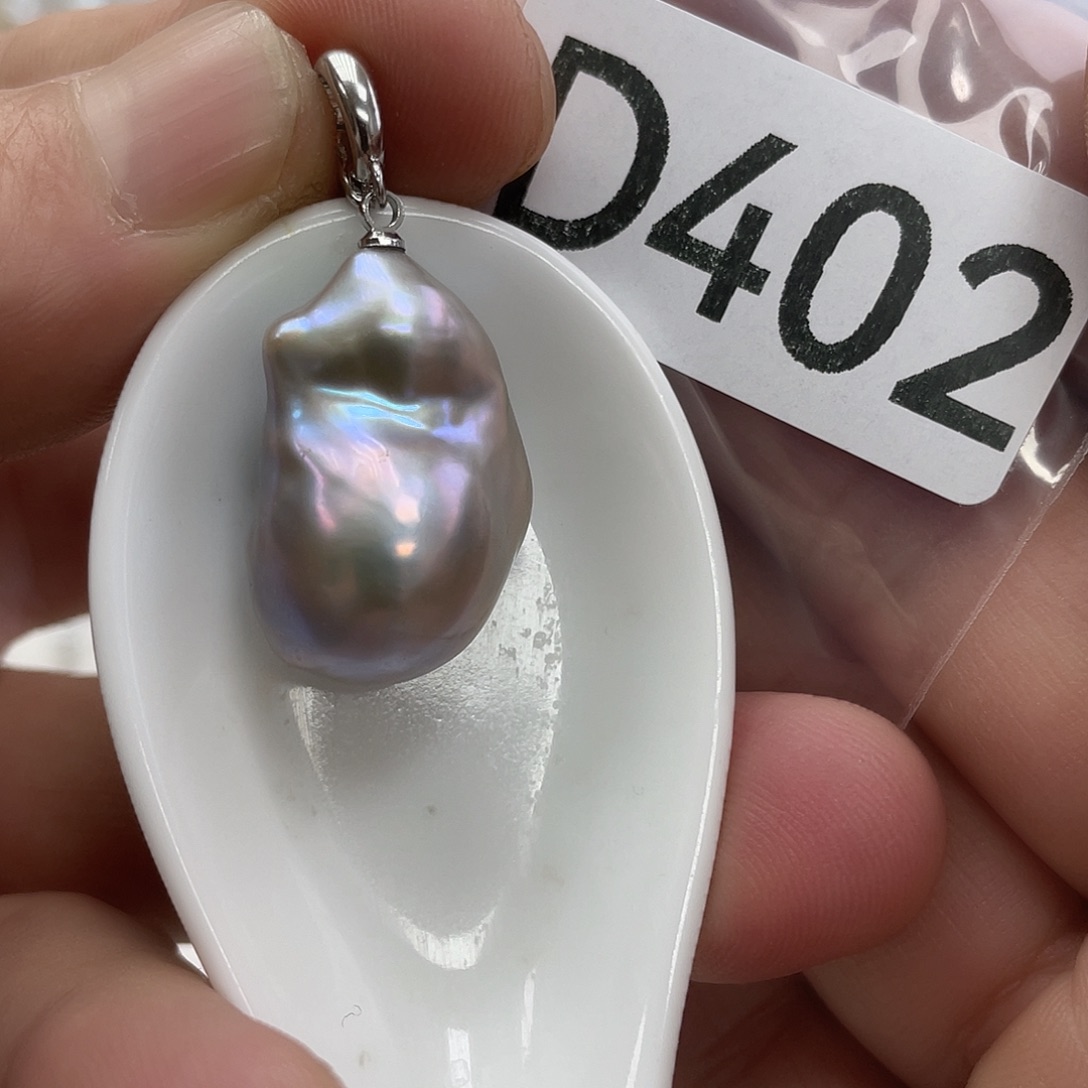 淡水珍珠颈饰银S925镶嵌