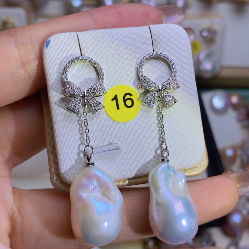 【闪购商品】淡水珍珠天然淡水珍珠合金